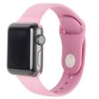 Apple Watch (38 40 SE 41 42mm) Holdit Silikone Rem - Pink Fashion