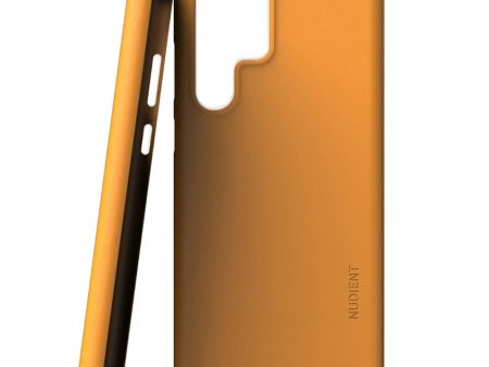 Nudient Thin Case V3 Samsung Galaxy S22 Ultra Cover - Saffron yellow Online