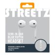 Streetz Trådløse Bluetooth  In-Ear Headset - Hvid Hot on Sale