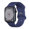 Apple Watch (38 40 SE 41 42mm) Epico Silikone Rem - Blå For Discount