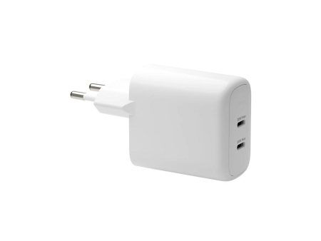 dbramante1928 EU Vægoplader - 2 x USB-C 30W - Hvid Online now