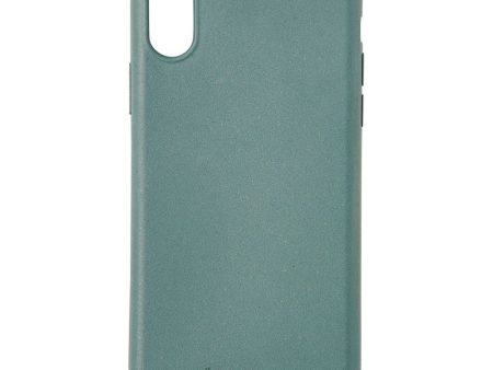 iPhone X XS GreyLime 100% Plantebaseret Cover - Mørkegrøn - Køb et Cover & Plant et træ Hot on Sale