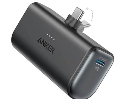 Anker Nano Powerbank 5.000 mAh 22.5W USB-C - Sort Online now