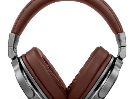 Muse M-278 BT Headset Over-ear Læder - Brun - (DEMO) on Sale