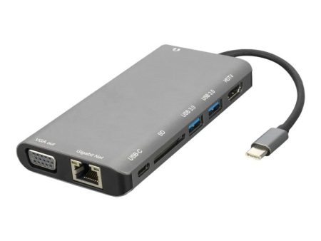 4smarts 8-i-1 USB-C Multiport Adapter - Grå Online now