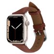 Apple Watch (38 40 SE 41 42mm)  Cyrill Læder Rem - Brun Fashion