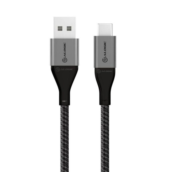 ALOGIC 3A USB-A til USB-C Kabel 1.5m - Sort Online Hot Sale