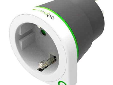 Q2 Power EU til USA Rejseadapter - Hvid   Sort Discount