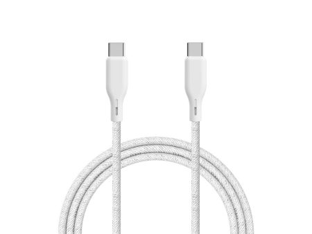 ËSSENTIALS by Upström 100W USB-C til USB-C Kabel 2.5m - Hvid For Discount