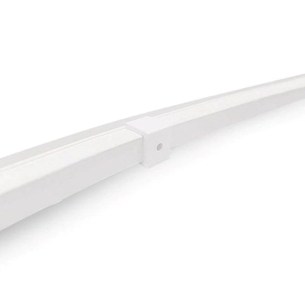 Light Solutions - Beslag til Philips Hue Outdoor Lightstrip - 10 stk. - Hvid Online Hot Sale