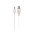 Maxlife 10,5W Vægoplader m. USB-A & Ledning USB-C - Hvid Hot on Sale