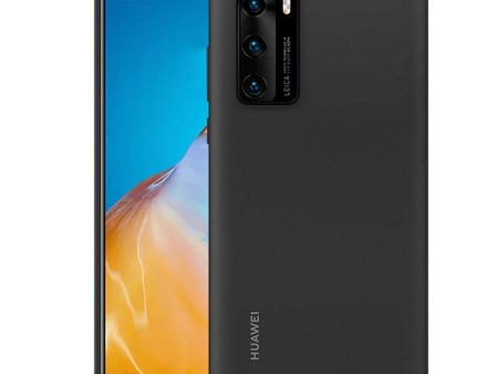 Original Huawei P40 Silikone Cover - Sort (DEMO) Fashion