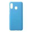 Samsung Galaxy A30 Plastik Cover - Lyseblå For Discount