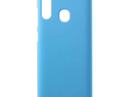 Samsung Galaxy A30 Plastik Cover - Lyseblå For Discount