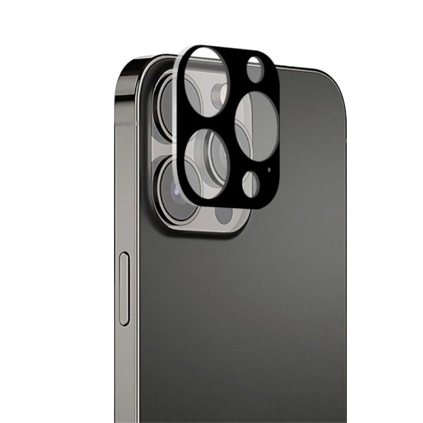 iPhone 13 Pro MOCOLO Beskyttelsesglas til Kameralinse - Case Friendly - Sort Cheap