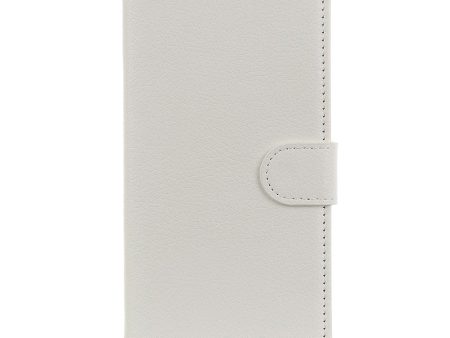 Alcatel 1S (2020) Litchi Læder Cover m. Pung - Hvid For Cheap