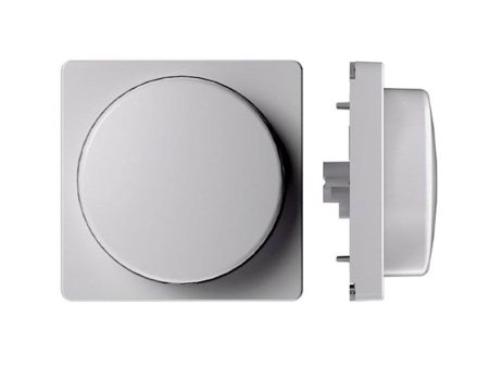 Light Solutions - Front for ZigBee Dreje Lysdæmper - Lysegrå Online now