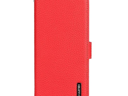 Samsung Galaxy A03s KHAZNEH Læder Cover m. Pung - Rød Online Hot Sale