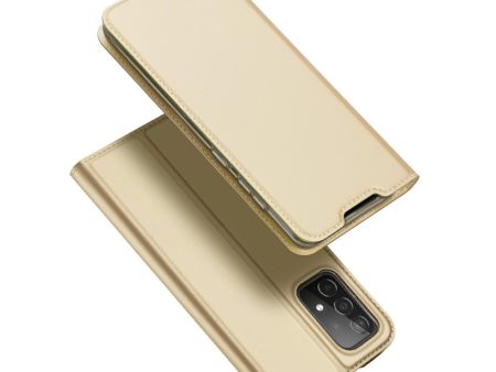 Samsung Galaxy A73 (5G) DUX DUCIS Skin Pro Series Thin Wallet - Guld Discount