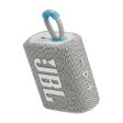 JBL Go 3 Eco Trådløs Bluetooth Højtaler - Hvid Online Hot Sale