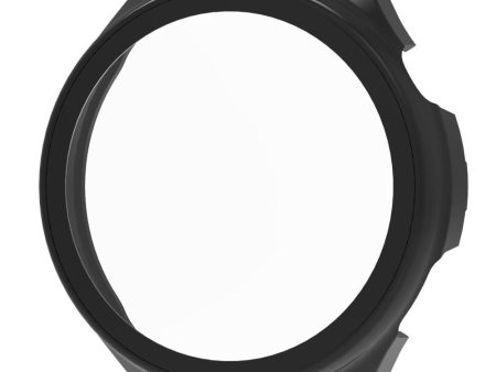 Huawei Watch 4 Pro Hård Plastik Cover m. Skærmbeskyttelse - Sort Hot on Sale