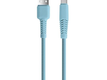 Setty USB-C Kabel 10 W - 1,5 m. - Lyseblå Online