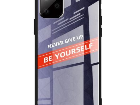 iPhone 11 Pro Cover m. Glasbagside - Be Yourself - Lilla Supply