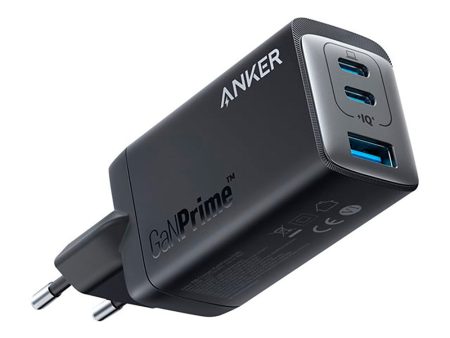 Anker 735 65W Vægoplader m. 1 x USB-A & 2 x USB-C - Sort For Cheap