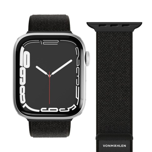 Apple Watch (38 40 SE 41 42mm) Vonmählen Fitness Loop 2 Nylon Rem - Sort Sale