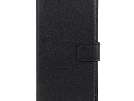 Nokia 1.3 Læder Flip Cover m. Stander & Kortholder - Sort For Cheap