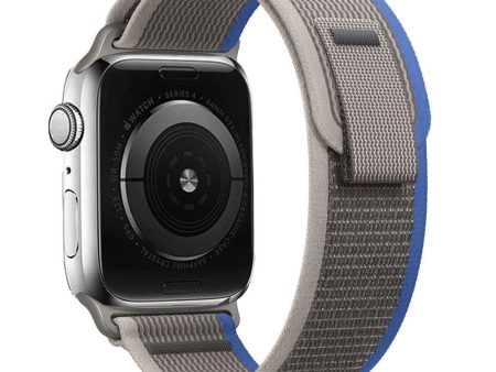 Apple Watch (38 40 SE 41 42mm) Tech-Protect Nylon Pro Rem - Grå   Blå Online Hot Sale