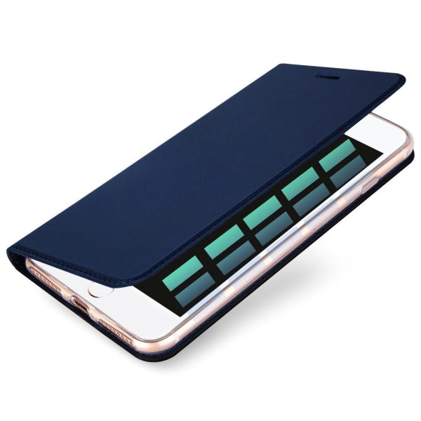 iPhone SE (2022   2020)   8   7 DUX DUCIS Skin Pro Series Thin Wallet - Mørkeblå Cheap