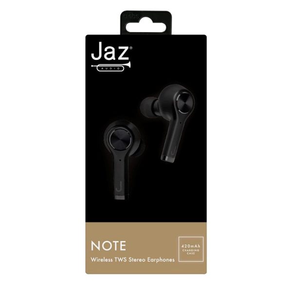 Jaz Note True Wireless In-Ear Bluetooth Høretelefoner - Sort Sale