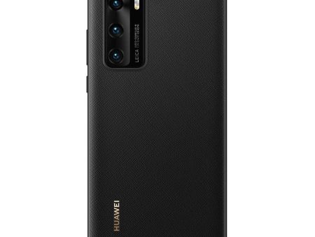 Original Huawei P40 PU Cover - Sort For Cheap