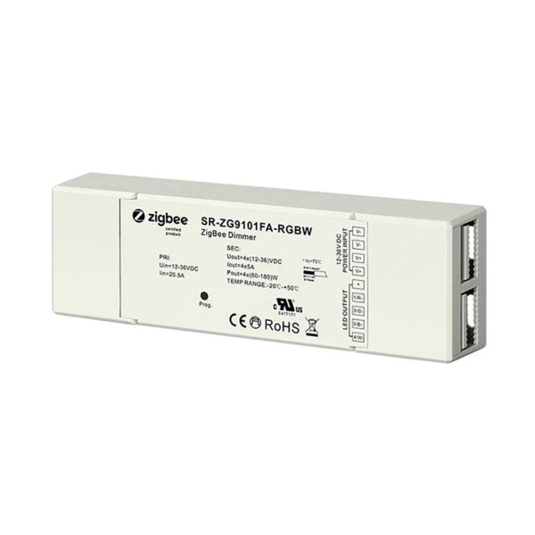 Light Solutions - Mini ZigBee Sunricher RGBW Controller - 12-36V - Hvid For Cheap