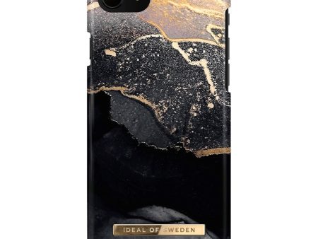 iDeal Of Sweden iPhone SE (2022   2020)   8   7 Fashion Case Golden Twilight Marble Fashion