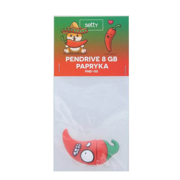 Setty USB Stik 8 GB - Chili For Cheap