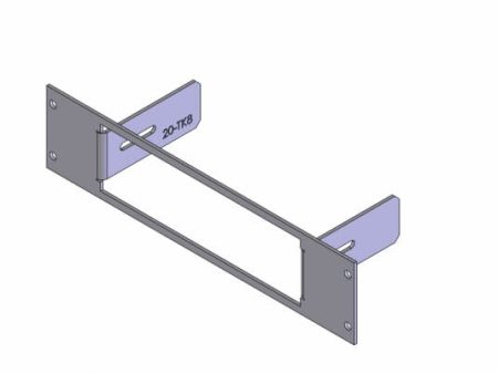 Havis C-EB20-TK8-1P - 1-Piece Equipment Mounting Bracket, 2-in Mounting Space, Fits Kenwood TK-860 Fashion