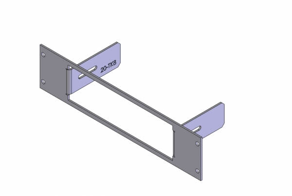 Havis C-EB20-TK8-1P - 1-Piece Equipment Mounting Bracket, 2-in Mounting Space, Fits Kenwood TK-860 Fashion