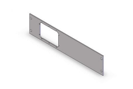 Havis C-EB20-RAU-1P - 1-Piece Equipment Mounting Bracket, 2-in Mounting Space, Fits Factory USB AUX module for the 2013-2017 Dodge Ram Supply