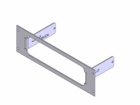 Havis C-EB25-IC6-1P - 1-Piece Equipment Mounting Bracket, 2.5-in Mounting Space, Fits Icom America self-contained radios Online Hot Sale